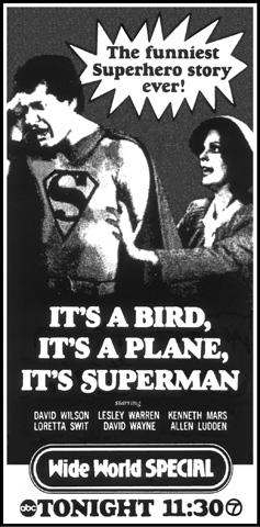 It's A Bird... It's A Plane... It's Superman!